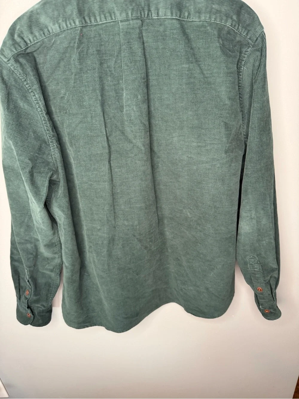 J. Crew Corduroy Work Shirt Spruce Green
